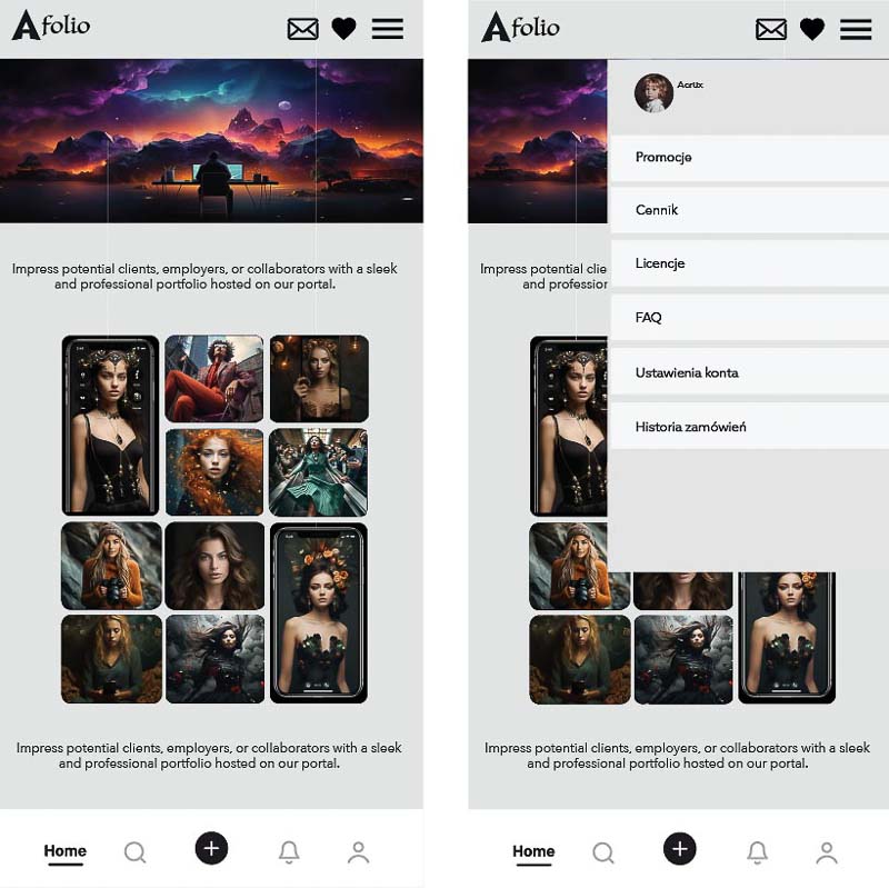 UI mobilny